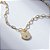 Pulseira Pet Pingente Gato Banho de Ouro 18k - Imagem 3