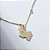 Colar Pet Cachorro Shihtzu/ Lhasa/York Banho de Ouro 18k - Imagem 1