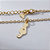 Colar Pet Gato Sentado Banho de Ouro 18k - Imagem 4