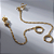 Duo de Argolas Ear Line Cravejado Banho de Ouro 18k - Imagem 1
