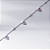 Colar Gotas Zircônias Rosa Banho de Ródio Branco - Imagem 1
