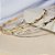 Bracelete Zircônias Incolor Banho de Ródio Branco - Imagem 2