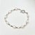 Pulseira Pérola Água Doce Madrepérola Banho de Ródio Branco - Imagem 1