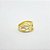 Anel Elos Detalhes Banho de Ouro 18k - Imagem 3