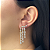 Brinco Ear Cuff Longo Articulado Banho de Ouro 18k - Imagem 2