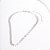 Colar Choker Arrow Banho de Ródio Branco - Imagem 1