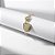 Pulseira Correntaria Medalha Pai Nosso Banho de Ouro 18k - Imagem 3