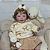 Bebê reborn kit Lisa Pronta entrega - Imagem 3