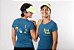 Camiseta Babylook Beach Tennis Azul Petroleo - Fast Pace - Imagem 1