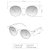 Oculos de Sol Tuc - Round - Melao - Imagem 5