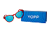 Oculos de Sol Yopp Polarizado Protecao Uv400 Hippie Chic - NOVO REDONDINHO - Imagem 1