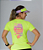 Camiseta Baby Look Fastpace Ela é de Exageros Amarelo Neon - Imagem 3