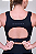 Top Authen Grit Bossa Reto c/ Bolso Ajustável Preto BLACKOUT - Imagem 5