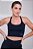 Top Authen Essencial Run Cropped Lenghty Preto - Imagem 1