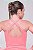 Top Authen Essencial Run Cropped Lenghty Coral - Imagem 2