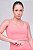 Top Authen Essencial Run Cropped Lenghty Coral - Imagem 1