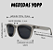 Óculos de Sol Yopp Polarizado Uv400 Gray Tu-ton Laranja - Imagem 6