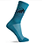MEIA PERFORMANCE MASCULINA CANO MÉDIO VERDE - Imagem 1