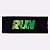 TESTEIRA HUPI HEADBAND BANDANA RUN LINES PRETO COR: PRETO/VERDE | TAM.: UNICO - Imagem 1