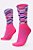 MEIA HUPI TRIPLO COLORS ROSA COR: ROSA | TAM.: UNICO - Imagem 2