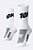 MEIA HUPI 10K BRANCO COR: BRANCO | TAM.: UNICO (36-42) - Imagem 2