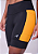 Bermuda Authen Grit Bossa 18 cm | Preto/ Laranja - Imagem 1