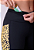 Bermuda Signature Samba 18 cm | Preto/ Estampa Bora - Imagem 2