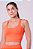 Top Authen Essential Run Cropped Lenghty | Vermelho - Imagem 3