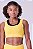 Top Authen Signature Samba 2 em 1  Dupla Face | Amarelo/ Preto - Imagem 1