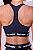 Top Essential Flex Block Nadador  - Preto / Laranja - Imagem 4