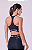 Top Essential Flex Block Nadador  - Preto / Laranja - Imagem 5