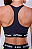 Top Essential Flex Block Nadador  - Preto / Verde - Imagem 4
