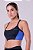 Top Authen Essencial Run Flight Preto / Azul / Vermelho - Imagem 1