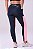 Legging Authen Essential Flex Block | Preto/ Laranja - Imagem 2