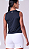 Regata Authen Keep Cool Cut Cropped Preto - Imagem 3