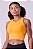 Top Authen Grit Serra Cropped C/ Bolso | Laranja Claro - Imagem 1