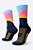 MEIA HUPI IPANEMA COR: AZUL/AMARELO/ROSA.  TAM.: UNICO. - Imagem 1