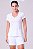 Camiseta Authen Keep Cool Decote V UV50 Branco - Imagem 1