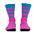 MEIA HUPI RAYA AZUL/ROSA COR: AZUL/ROSA.  TAM.: UNICO. - Imagem 3