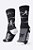 MEIA HUPI RUN BEATS PRETO LT - PARA PES MENORES COR: PRETO.  TAM.: UNICO. - Imagem 1