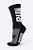 MEIA HUPI RUN PRETO/BRANCO - PLUS 42 AO 46 COR: PRETO/BRANCO.  TAM.: UNICO. - Imagem 3