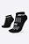 MEIA HUPI RUNNING PRO PRETO/BRANCO COR: PRETO/BRANCO.  TAM.: UNICO. - Imagem 1
