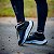 MEIA HUPI RUNNING PRO PRETO/BRANCO COR: PRETO/BRANCO.  TAM.: UNICO. - Imagem 2