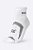 MEIA HUPI RUNNING PRO PRIME BRANCO/PRETO - TAM LT COR: BRANCO/CINZA.  TAM.: UNICO. - Imagem 3