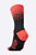 MEIA HUPI SPLASH PRETO/LARANJA NEON COR: PRETO/ALARANJADO.  TAM.: UNICO. - Imagem 4