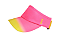 Viseira Degrade Rosa Com Regulador - Imagem 2
