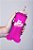 GARRAFA DOBRAVEL SOFT FLASH HUPI ROSA - 350ML COR: ROSA.  TAM.: 350 ML. - Imagem 1