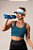 GARRAFA DOBRAVEL SOFT FLASH HUPI - 500ML COR: AZUL.  TAM.: UNICO. - Imagem 1