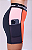 Bermuda Essential Flex Block 15 cm  - Preto / Laranja - Imagem 4