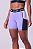 Bermuda Essential Flex Block 15 cm - Preto / Lilas - Imagem 3